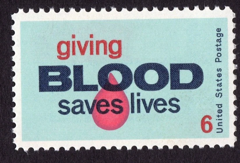 Scott #1425 Giving Blood Single Stamp - MNH - Image 1 of 1