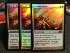 Honor of the Pure x3 FOIL German M12 Core Set NM/M Condition MTG