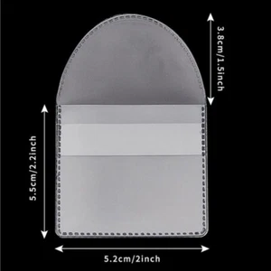 2" x 2.2" Coin Sleeves Holders Pocket Coin Flip Coin Protector Pouch Clear 100pc - Picture 1 of 5