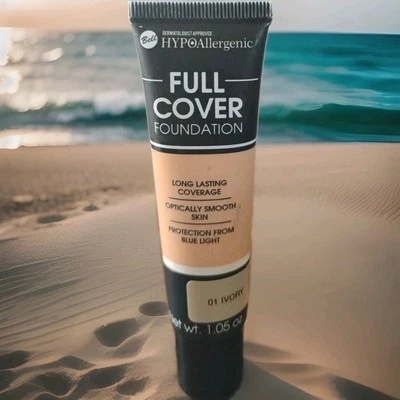 Bell HYPOAllergenic Full Cover Foundation 01 IVORY 30g - NEU - Bild 1 von 2