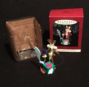 Looney Tunes Road Runner Wile E Coyote Hallmark Ornament 1994. - Imagen 1 de 6