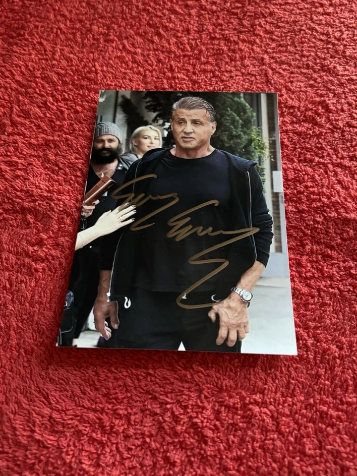 Photo Dédicacée Autograph Sylvester - Image 1 of 1