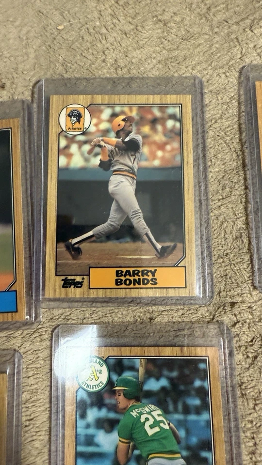 Juego completo de béisbol 1987 Topps Tiffany ¡casi nuevo/como nuevo o mejor! Definitivamente PSA 10’s Foto 1 de 4