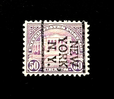 Sello de Estados Unidos - 1922 Arlington Memorial Precancel NUEVA YORK NY MNG r46 Perf 10 1/2x11 Foto 1 de 2