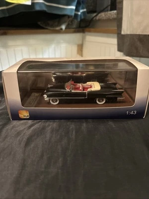 Cadillac Eldorado Biarritz 1956 convertible gris abierto 1/43 Foto 1 de 4