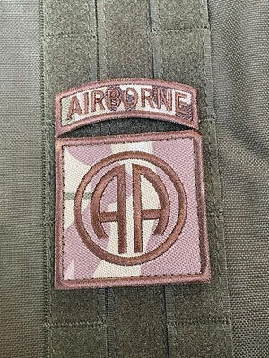 82nd Airborne Division Tactical Patch Hook Loop Multicam - Image 1 of 4