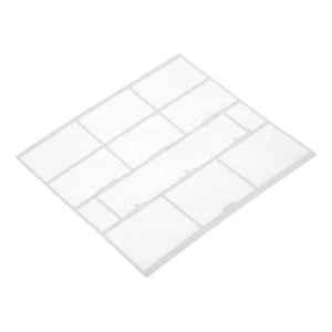 Repuesto Filtro Aire Acondicionado 282mm x 265mm con Filtro Espuma, Blanco - Imagen 1 de 5
