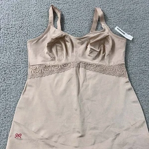 Ruby Ribbon Lace Cami Camisole Shaping Top Size 38 Shapewear Tank 3024 NWOT - Picture 1 of 9