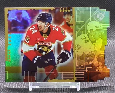2023-24 Upper Deck Extended Series UD3 Die-Cut Justin Sourdif #UD3-21 - Image 1 of 2