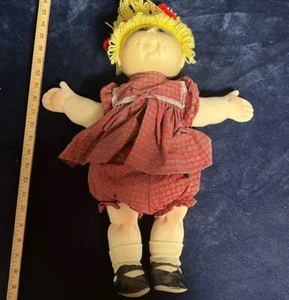 VTG Cabbage Patch Lookalike Doll handmade - Picture 1 of 4