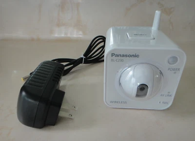 PANASONIC BL-C230A Video Monitoring Wireless Network Indoor Security Camera - Image 1 of 4