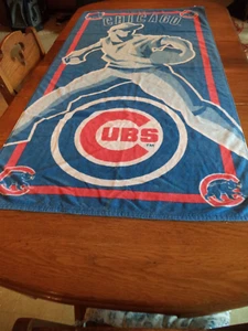 Chicago Cubs Baseball MLB Baumwolle Strandtuch 55 Zoll X 28 Zoll Krug, gebraucht - Bild 1 von 24