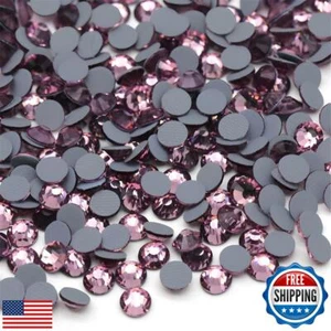 Hotfix Rhinestones Flatback Glass Rhinestone 288PCS SS30 5.8-6.2MM Round Gems - Picture 1 of 5