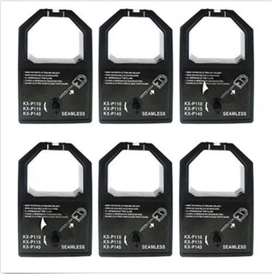 6 EA PANASONIC KX-P115 (KX-P145) COMPATIBLE RIBBON 1080 1090 2023 Free Shipping - Image 1 of 4