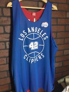 Camiseta deportiva de práctica de Los Angeles Clippers de la marca Elton talla XXL #42 - Imagen 1 de 9