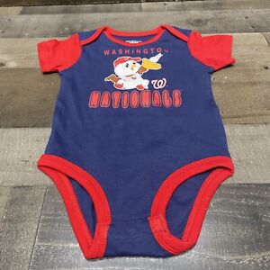 Genuine Merchandise MLB Baby Washington Nationals One Piece Size 18 Months NWOT!