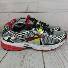 Brooks Ravenna 4 Running Shoes Men's Size 10.5 1101311D638 Red Gray Silver