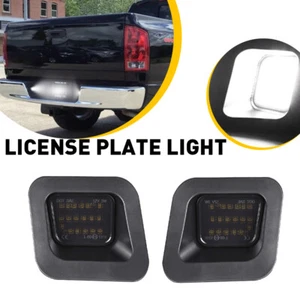 LED Rear Lights License Plate For Dodge 2003-2018 1500 Ram 2500 3500 SMOKED LENS - Picture 1 of 15