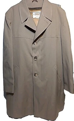 Vtg Grais Rancher Western coat Equestrian Shearling Lining Cowboy Rodeo 70s 80s - Image 1 of 4