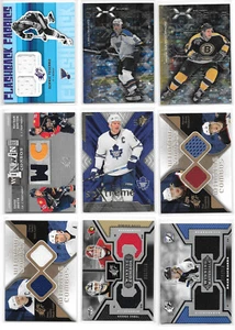 Upper Deck UD SPx Hockey Inserts, Parallels and Jerseys - Various Years - Picture 1 of 71