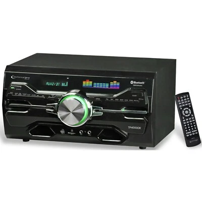 Technical Pro 3800Watts Professional Bluetooth Home Audio Receiver w/ DVD Player - Image 1 of 4