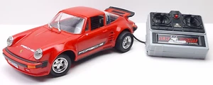 New Bright 1986 Red Porsche Remote Control RC Car TESTED - Picture 1 of 21