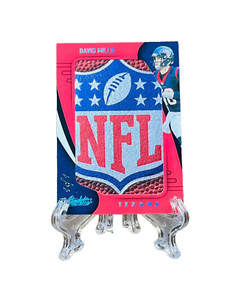 DAVIS MILLS 2021 PANINI ABSOLUTE JUMBO NFL SHIELD ONE OF ONE TRUE 1/1 ROOKIE