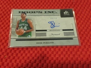 2006-07 SP Signature Ed. Sam Perkins Hoops Inc. Auto - Dallas Mavericks #ed/50 - Bild 1 von 1