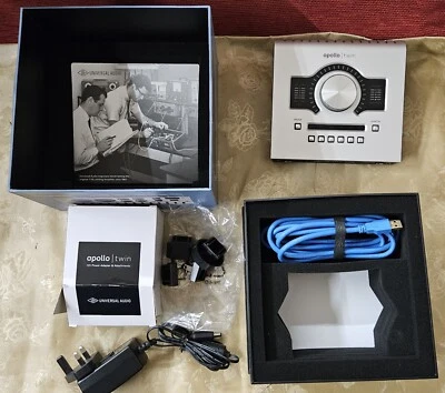Universal Audio Apollo Twin Duo USB Audio Interface for Windows + 40 plugins - Image 1 of 4