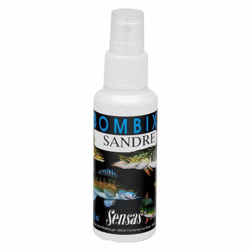 Sensas Bombix Zander 75ml Spray Lockstoff Aroma additiv