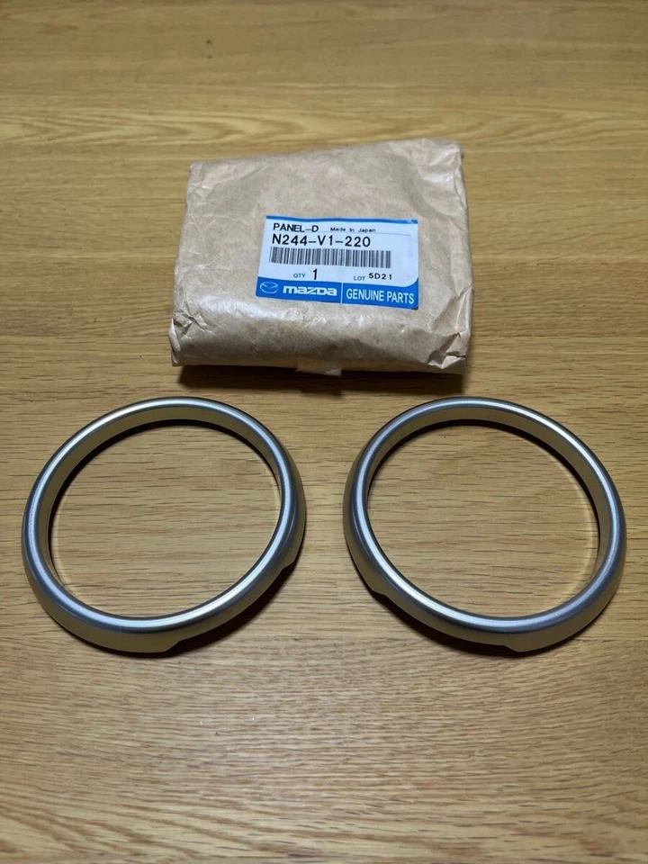 MAZDA MX-5 MIATA Roadster ND5RC CUBIERTA PLÁSTICO PLATA 2015/5~ Genuino JDM OEM Foto 1 de 1