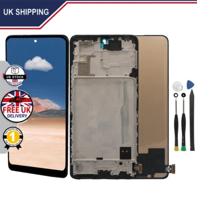 For Xiaomi Redmi Note 10 Pro 4G M2101K6G LCD Touch Screen Assembly ± Frame