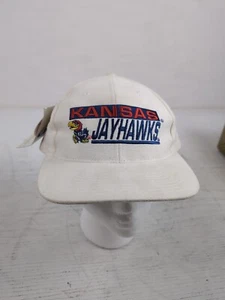 Vintage Logo Athletics Kansas Jayhawks Snapback Mütze - Neu mit Etikett - Bild 1 von 6