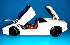 Lamborghini Murcielago Convertible LP640 White Jada Toys 1/24 Diecast Model Car - Picture 1 of 11