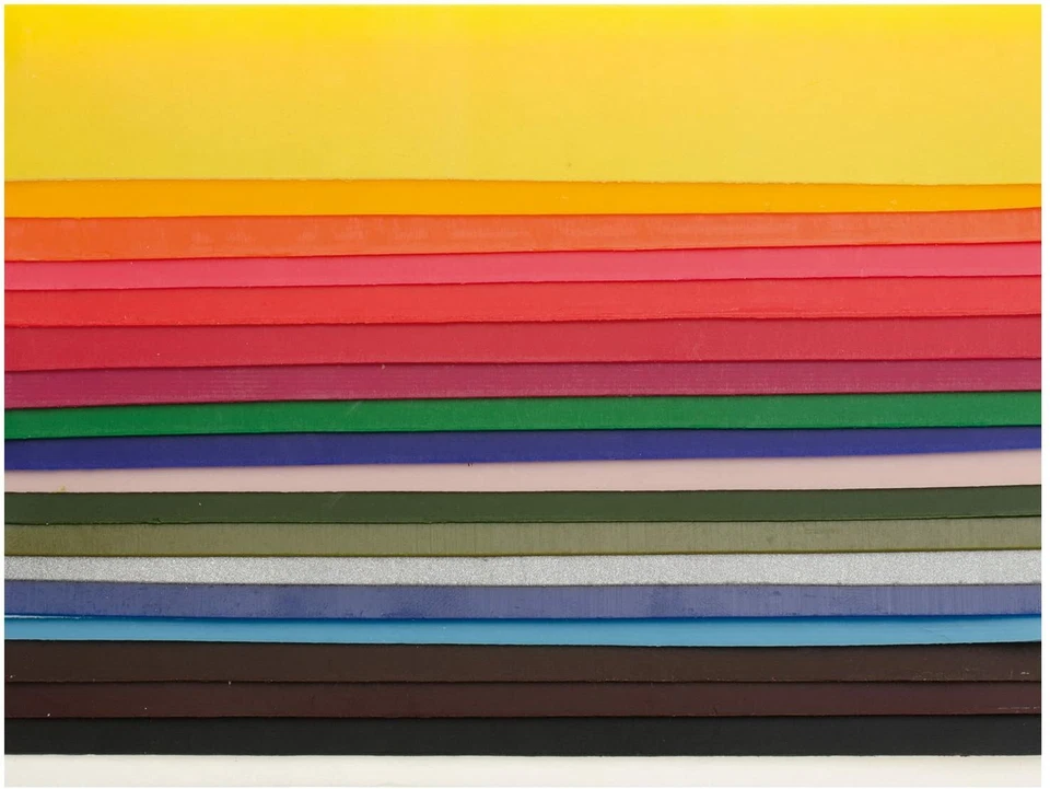 VERZIERWACHS bunt 20 Farben Kerzen verzieren herstellen Wachsplatten Wachsfolien - Bild 1 von 1