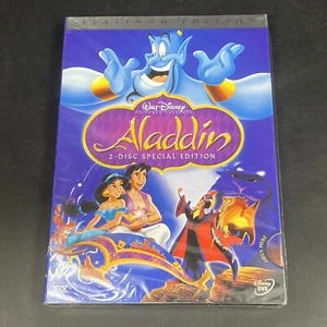 Aladdin Special Platinum Edition 2 Disc DVD Set 2004 New Disney Animated Movie - Bild 1 von 5