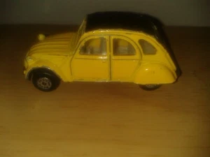 Maisto Citroen 2CV Diecast Vintage Special Edition Yellow . (D28a2) - Picture 1 of 7