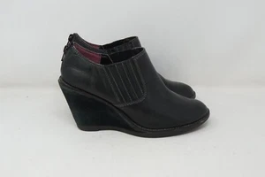 Hush Puppies Boots Platform  Women's Size 9 Black - Picture 1 of 9