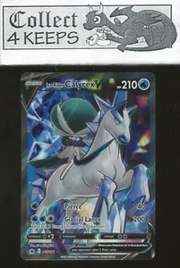 Ice Rider Calyrex V Full Art 163/198 UR Chilling Reign Nrmt Pokemon TCG - Picture 1 of 2