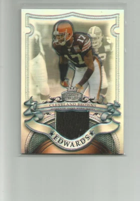 2007 BOWMAN STERLING REFRACTORS #BE BRAYLON EDWARDS JSY 088/199 - Image 1 of 2