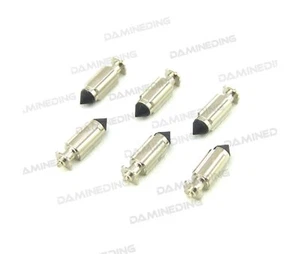 6 X CX500C CB650SC CB900C CB750 NIGHTHAWK CARBURETOR FLOAT NEEDLE VALVE - Picture 1 of 6