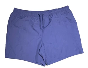 DSG Men's 6" Nylon Short Size 2XL Purple Lifestyle Relaxed Fit new - Picture 1 of 3
