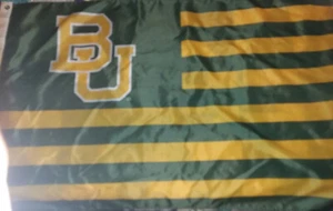 BAYLOR BEARS  EXTRA LARGE Flag 60x36 inches BU University American Style XL - Picture 1 of 3