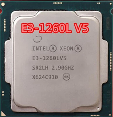 Procesador CPU Intel Xeon E3-1260L V5 2,9 GHz LGA 1151 SR2LH 45 W 4 núcleos 8 MB Foto 1 de 4