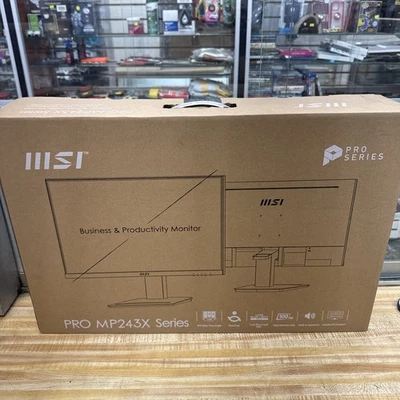 MSI PRO MP243X Monitor/ Pro Series/w Fast Free Ship! - Image 1 of 4