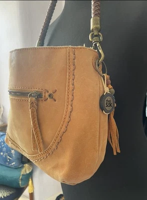 Tan Leather Bag - Image 1 of 4