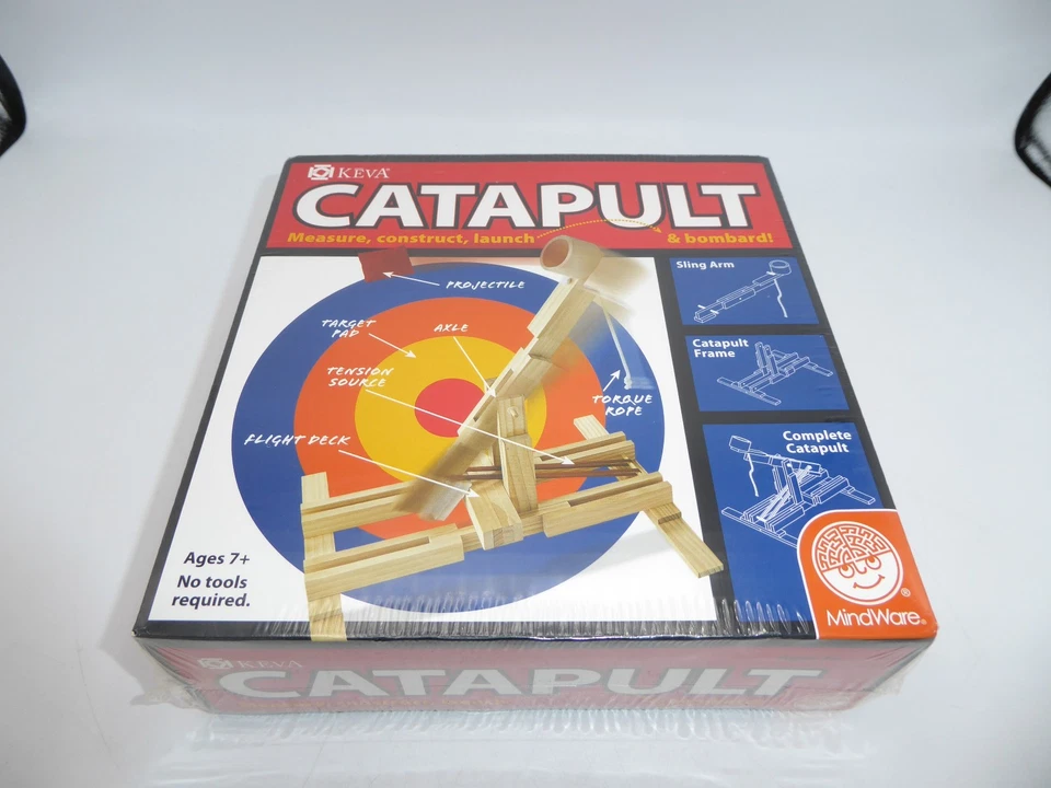 KEVA Catapult game, STEM Building Kit, Educational Toy - Image 1 of 3