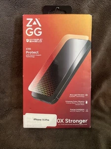ZAGG - Protecteur d'écran avancé iPhone 15 Pro InvisibleShield Glass XTR3 - Photo 1 sur 2