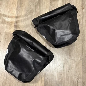 Ortlieb City Borse Borse Borse Nere Impermeabili Posteriori Bici Bicicletta Bici - Foto 1 di 21