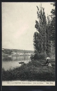 CPA La Frette, Coin de Seine - Picture 1 of 2